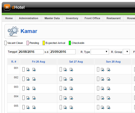 DHOTEL – Nexipro Global Informatika